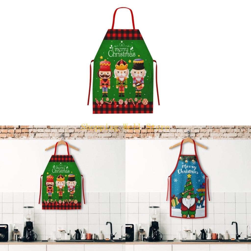 家族料理のためのkx4bお祝いのクリスマスエプロンをお楽しみ - Home Cooking Show のレビューと価格