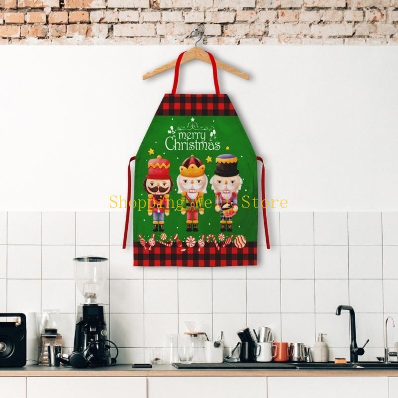 家族料理のためのkx4bお祝いのクリスマスエプロンをお楽しみ - Home Cooking Show のレビューと価格