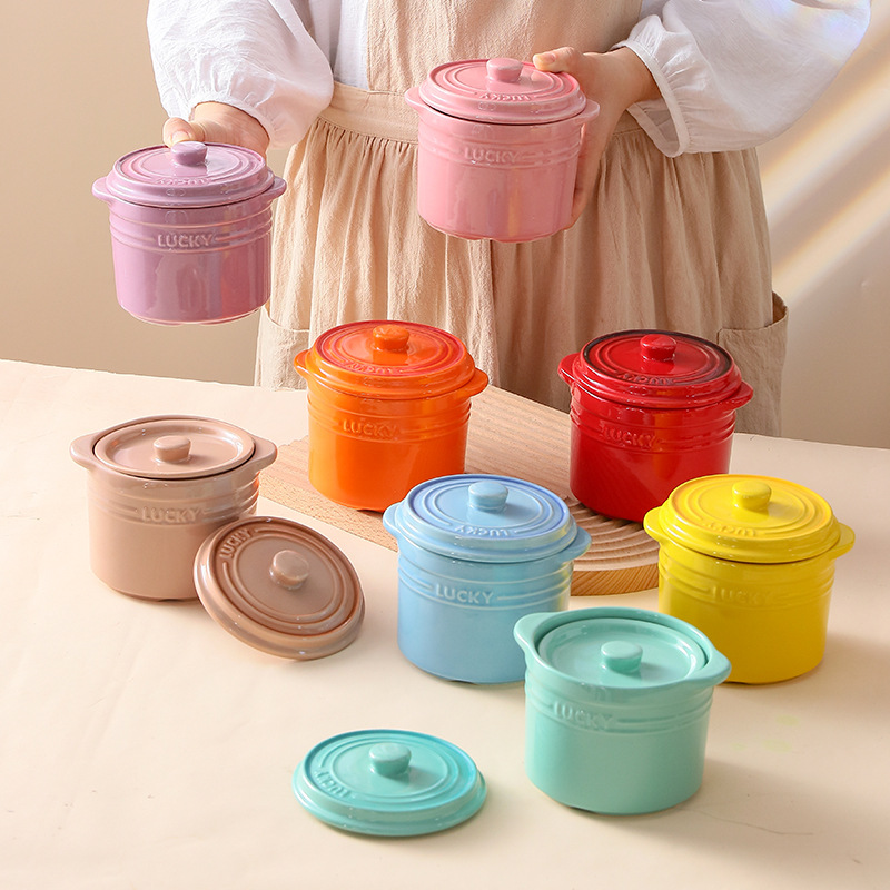 二重蓋セラミックボウル、鳥の巣蒸し卵ボウルデザートカップスト - Home Cooking Help のレビューと価格
