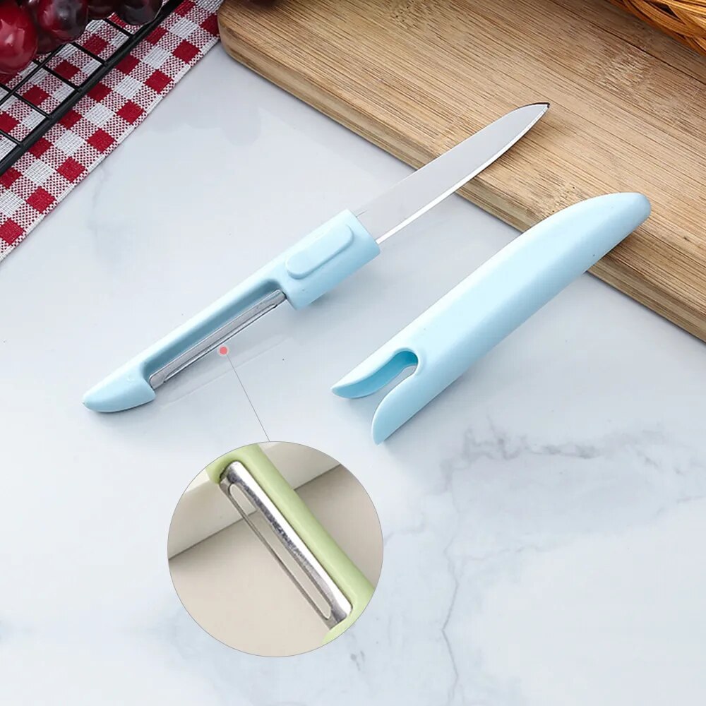 ツーインワンピーラーステンレス鋼フルーツピーラーキッチンナイ - Home Cooking Help のレビューと価格