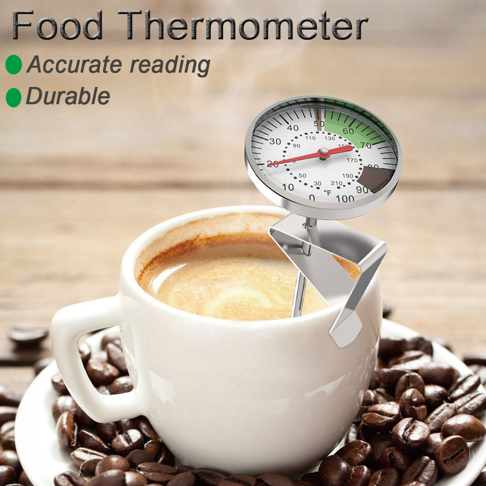 0-100 ° C 食品温度計ステンレス鋼コーヒーミルク温度 - Home Cooking Help のレビューと価格