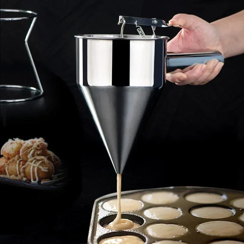 600/1200MLステンレス製液体漏斗ディスペンサー、タコ - Home Cooking Help のレビューと価格