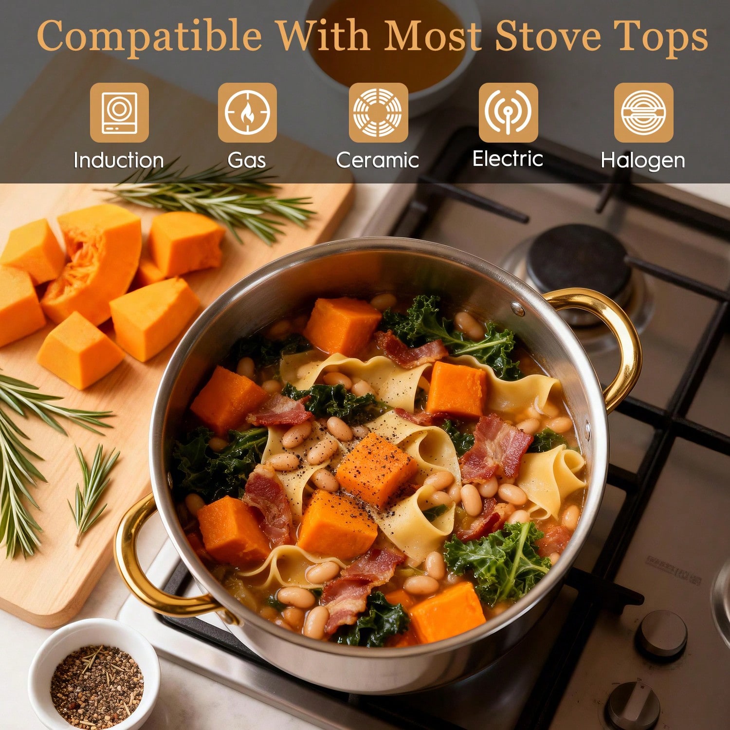 ステンレス製鍋セット モダンラグジュアリー調理器具 ストック - Home Cooking Cookbook のレビューと価格