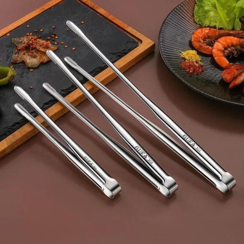 ステンレス製調理用トング 韓国バーベキューフードグリッパー  - Home Cooking Help のレビューと価格