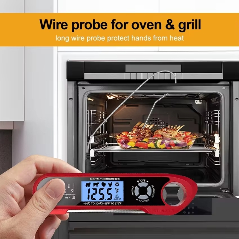 肉用温度計デュアルプローブデジタルキッチン調理用温度計肉食品 - Home Cooking Help のレビューと価格