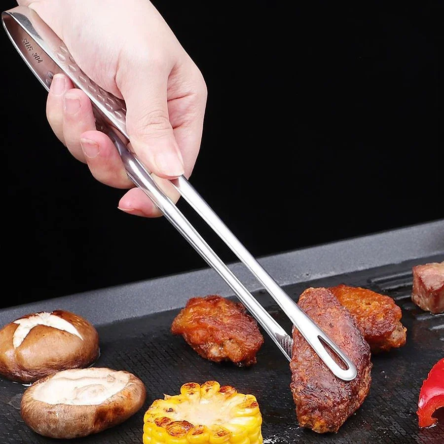 ステンレス鋼キッチントングノンスリップ耐熱バーベキューグリル - Home Cooking Help のレビューと価格